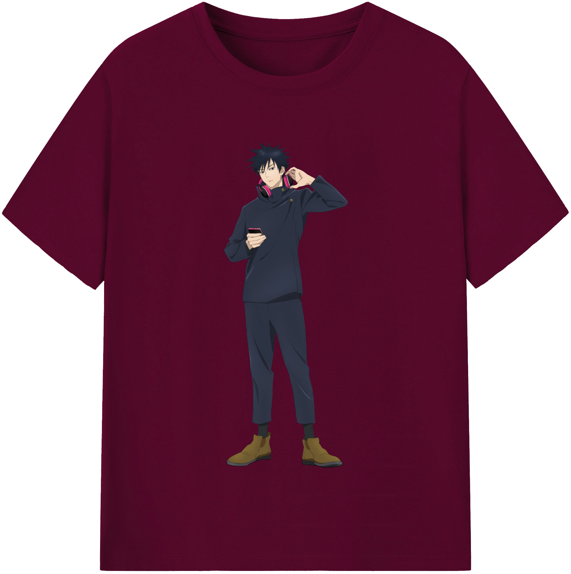 （画像用） 呪術廻戦 Jujutsu Kaisen レディースカジュアルプリントTシャツ（綿100％）